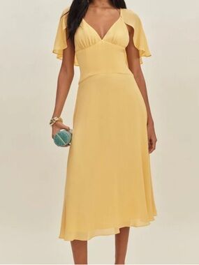 reformation olivia linen dress Reformation Olivia Linen Dress w/ Tags - Red Dresses, Clothing - WRFMN40368